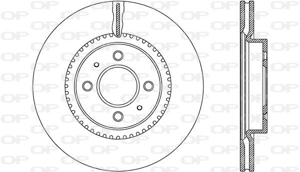 OPEN PARTS Piduriketas BDA2639.20